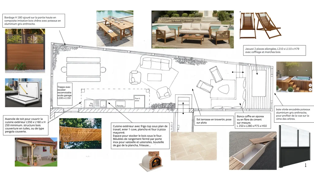 avant projet sommaire terrasse bordeaux